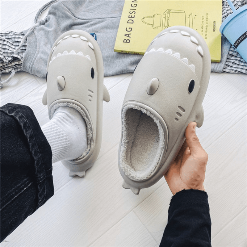 Chaussons Cocooning Molletonnés – Semelle Épaisse Antidérapante