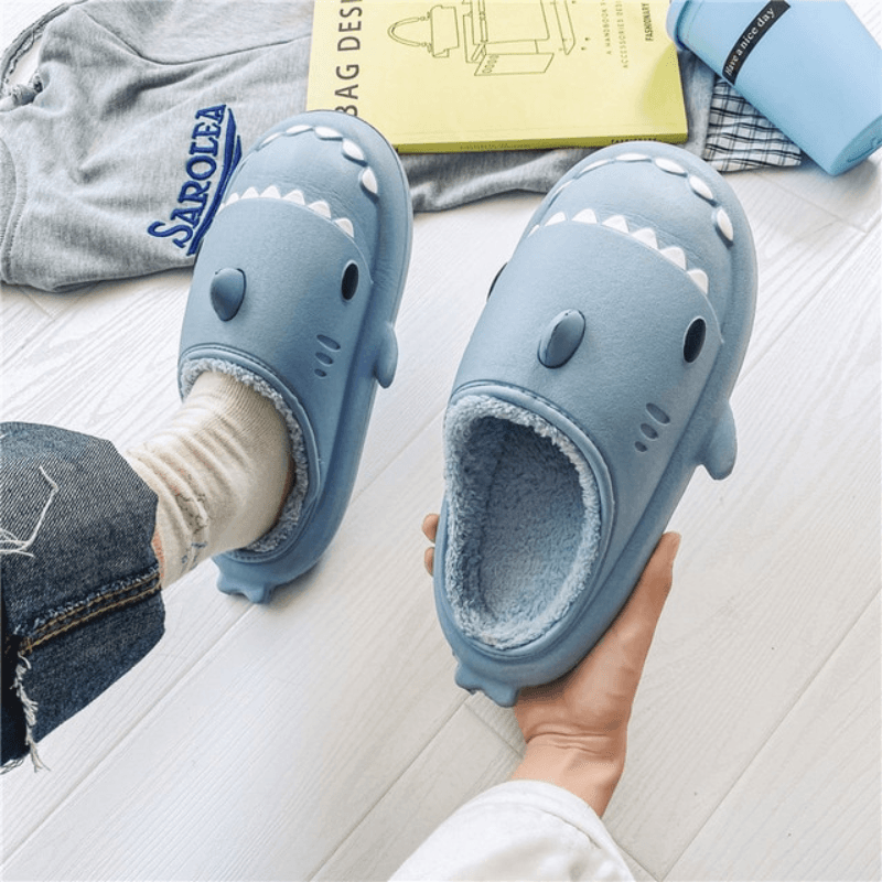 Chaussons Cocooning Molletonnés – Semelle Épaisse Antidérapante